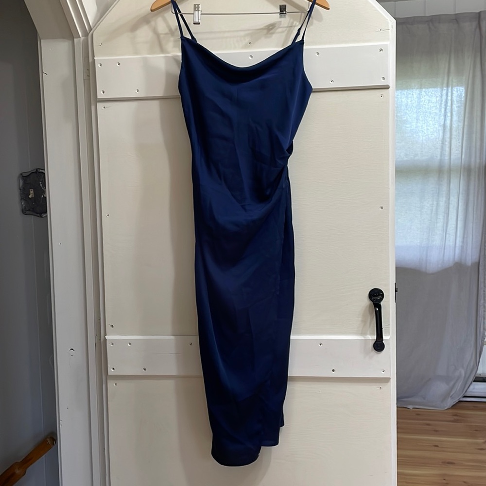 Navy Slip dress, Size XS